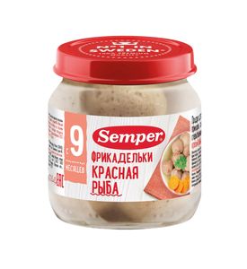 Semper фрикадельки из красной рыбы 100гр