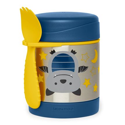 Skip Hop Термос со столовым прибором Летучая мышь