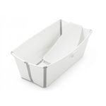 Stokke Ванночка с горкой Flexi Bath Bundle, Tub with Newborn Support White 531501