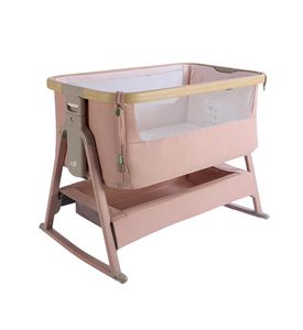 Tutti Bambini Колыбель CoZee Air 2 Soft Drifted Oak and Blush с колесами 51х80,5 см 211207/3906 Tutti Bambini Колыбель CoZee Air 2 Soft Drifted Oak and Blush с колесами 51х80,5 см 211207/3906