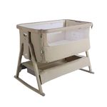 Tutti Bambini Колыбель CoZee Air 2 Soft Walnut and Cocoa с колесами 51х80,5 см 211207/6840 Tutti Bambini Колыбель CoZee Air 2 Soft Walnut and Cocoa с колесами 51х80,5 см 211207/6840