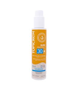 ТОПИКРЕМ SUN PROTECT Солнцезащитный увлажняющий спрей SPF30 150 мл ТОПИКРЕМ SUN PROTECT Солнцезащитный увлажняющий спрей SPF30 150 мл