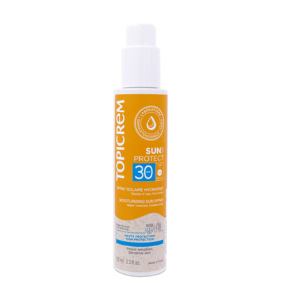 ТОПИКРЕМ SUN PROTECT Солнцезащитный увлажняющий спрей SPF30 150 мл ТОПИКРЕМ SUN PROTECT Солнцезащитный увлажняющий спрей SPF30 150 мл