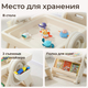 UNIX Kids Стол-трансформер Lego (4 в 1) Camel UNIX Kids Стол-трансформер Lego (4 в 1) Camel
