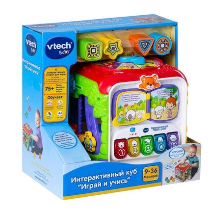 VTECH Интерактивный многофункциональный куб Играй и Учись