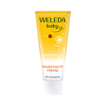 WELEDA Крем с календулой для младенцев для защиты кожи в области пеленания 75 мл WELEDA Крем с календулой для младенцев для защиты кожи в области пеленания 75 мл