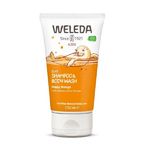 WELEDA  Детский шампунь-гель для волос и тела «Апельсин», 150 мл. 