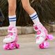 YVolution Роликовые коньки Neon Combo Skates, розовый (33-36) NT10P4