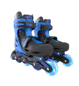 YVolution Роликовые коньки Neon Combo Skates, голубой (30-33)