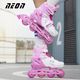 YVolution Роликовые коньки Neon Combo Skates, розовый (33-36) NT10P4