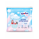YokoSun Детские ватные диски, 80 шт. YokoSun Детские ватные диски, 80 шт.