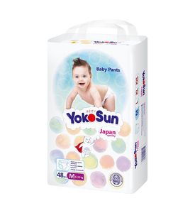 YOKOSUN Подгузники-Трусики M (6-10 кг) 48 шт
