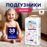 YokoSun Premium Подгузники-Трусики XL (12-20 кг) 38 шт