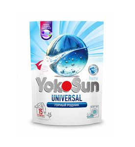 YokoSun Порошок для стирки белых вещей, 1,5л