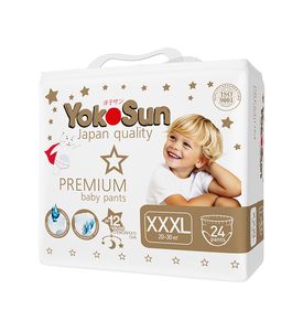 YokoSun Premium Подгузники-Трусики XXXL (20-30 кг) 24 шт YokoSun Premium Подгузники-Трусики XXXL (20-30 кг) 24 шт
