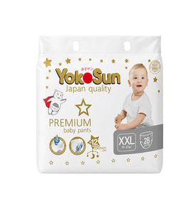 YokoSun Premium Подгузники-Трусики XXL (15-23 кг) 28 шт YokoSun Premium Подгузники-Трусики XXL (15-23 кг) 28 шт