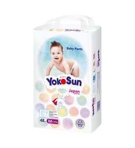 YokoSun Premium Подгузники-Трусики M (6-10 кг) 48 шт