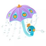 Yookidoo 40226 Игрушка водная Зонтик-павлин. Создай дождь; фиолетовый