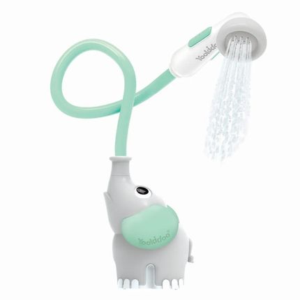 Yookidoo Игрушка водная душ Слоненок; серый с мятным