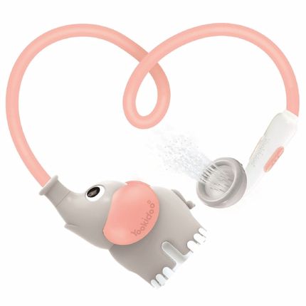 Yookidoo Игрушка водная душ "Слоненок"; серый с розовым
