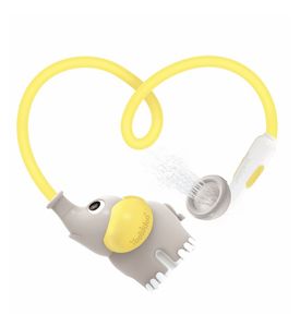 Yookidoo 40214 Игрушка водная душ Слоненок серый с желтым