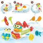 Yookidoo Игрушка водная Утка-пожарный с водометом и аксессуарами