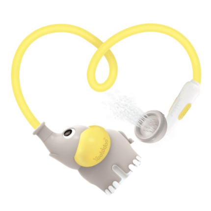 Yookidoo Игрушка водная душ Слоненок серый с желтым