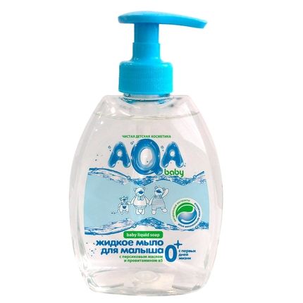 Aqa baby Жидкое мыло для малыша, 400мл