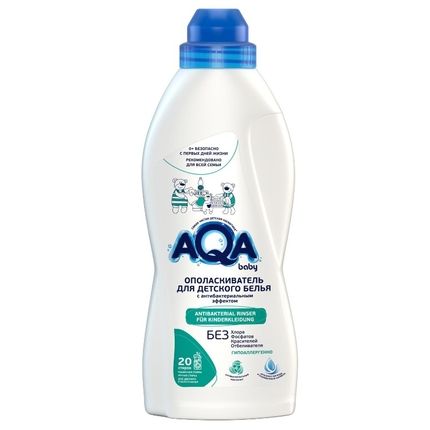 AQA baby Ополаскиватель для детского белья с антибактериальным эффектом, 700 мл