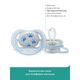 Philips Avent SCF085/03 Пустышка силиконовая Ultra Air декор Лапки/Мишка, 6-18 мес, (уп. 2 шт.), для мальчиков