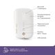 Philips Avent SCF392/11 Молокоотсос электронный беспроводной двухфазный Premium Plus Natural Motion, белый