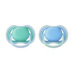 Philips Avent SCF244/22 Пустышки 6-18 М, 2 шт, Ultra Air. Для мальчика