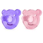 Philips Avent SCF194/02  Соска-пустышка с щитком силиконовая (0-3 мес, 2шт)