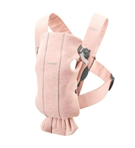 BabyBjorn РЮКЗАК ДЛЯ ПЕРЕНОСКИ РЕБЕНКА Mini, 3D Jersey, Light Pink 0210.77