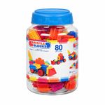  Battat Bristle Blocks by  Конструктор игольчатый: 80 деталей в банке  68172