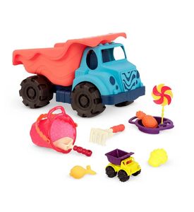 Battat  Самосвал с набором игрушек для песка, (красный) B1761-1