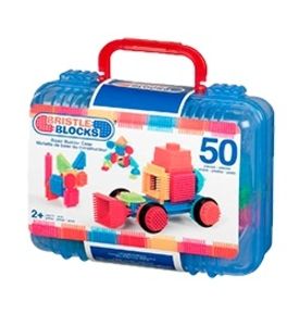 Bristle Blocks by Battat Конструктор игольчатый в чемоданчике: 50 деталей