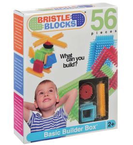 Bristle Blocks by Battat Конструктор игольчатый в коробке: 56 деталей  Battat