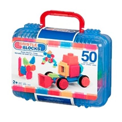 Bristle Blocks by Battat Конструктор игольчатый в чемоданчике: 50 деталей