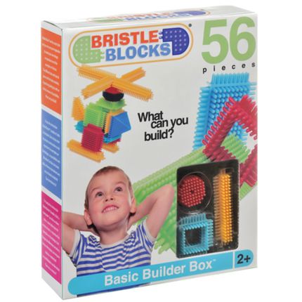 Bristle Blocks by Battat Конструктор игольчатый в коробке: 56 деталей  Battat