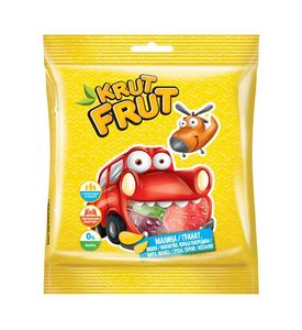 Жев. мармелад в форме машинок "Krut Frut"  70г.