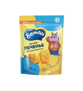 Бонди Детское печенье, Бегемотик обогащеноне кальцием 80г Бонди Детское печенье, Бегемотик обогащеноне кальцием 80г