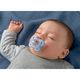 CHICCO Пустышка сил. PHYSIOFORMA DUAL SOFT blue, 2-6 мес, 2 шт
