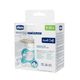CHICCO Пустышка сил. PHYSIOFORMA DUAL SOFT blue, 6-16 мес, 2 шт