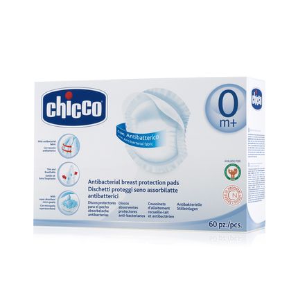 CHICCO Прокладки для груди антибактериальные №60