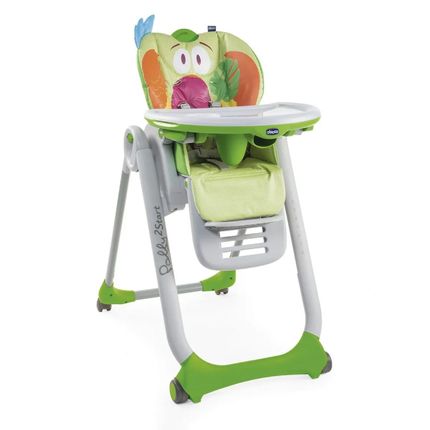 Chicco Стульчик для кормления POLLY 2 START PARROT