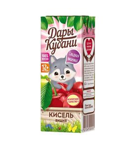 Дары Кубани Кисель из вишни 0.2л
