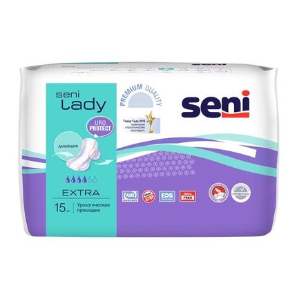 Урологические прокладки Seni Lady Extra  15 шт