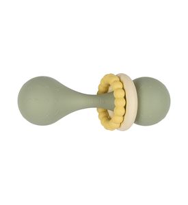 EDDA Погремушка Гантеля, Шалфей. SBR-01003