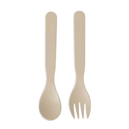 EDDA Набор столовых приборов, 2шт. Лён. PLAS-01006